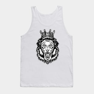 Angry Lion King Tank Top